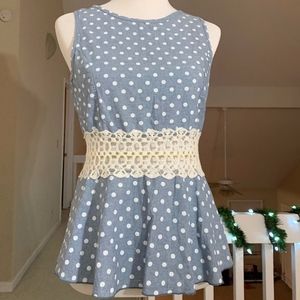 Polka-Dot Tank Top